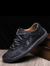 Load image into Gallery viewer, Love God. Store Dress Shoes Black / EUR38 Men Minimalist Lace up Front Dress Shoes price
