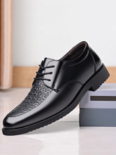 Charger l&#39;image dans la galerie, Love God. Store Dress Shoes Men Embossed Lace up Front Oxford Shoes price
