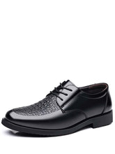 Charger l&#39;image dans la galerie, Love God. Store Dress Shoes Men Embossed Lace up Front Oxford Shoes price
