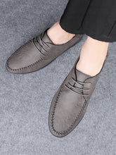 Lade das Bild in den Galerie-Viewer, Love God. Store Dress Shoes Men Stitch Trim Oxford Shoes price
