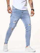 Charger l&#39;image dans la galerie, Love God. Store Men Jeans Men Ripped Solid Jeans price
