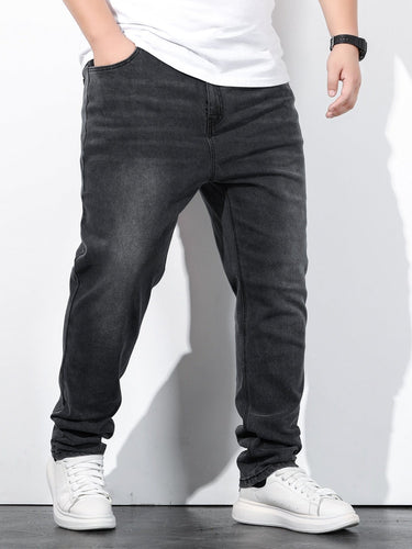 Love God. Store Men Jeans Plus Sizes Men Slant Pocket Tapered Jeans price