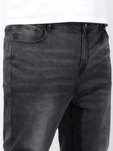 Charger l&#39;image dans la galerie, Love God. Store Men Jeans Plus Sizes Men Slant Pocket Tapered Jeans price
