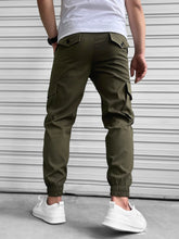 Charger l&#39;image dans la galerie, Love God. Store Men Pants Men Drawstring Waist Cargo Pants price
