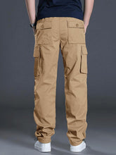 Charger l&#39;image dans la galerie, Love God. Store Men Pants Men Flap Pocket Drawstring Hem Cargo Pants price
