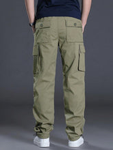 Charger l&#39;image dans la galerie, Love God. Store Men Pants Men Flap Pocket Drawstring Hem Cargo Pants price
