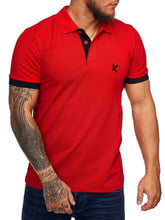 Charger l&#39;image dans la galerie, Love God. Store Men Polo Shirts Men Letter Graphic Contrast Trim Polo Shirt price
