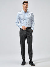 Charger l&#39;image dans la galerie, Love God. Store Men Suit Pants Men Pinstriped Print Tailored Pants price
