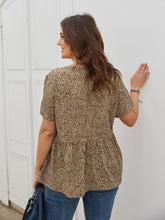 Charger l&#39;image dans la galerie, Love God. Store Plus Size Blouses Plus Allover Print Tunic Blouse price
