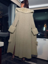 Charger l&#39;image dans la galerie, Love God. Store Plus Size Coats Plus Waterfall Collar Tie Front Fuzzy Detail Coat price
