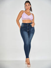 Lade das Bild in den Galerie-Viewer, Love God. Store Plus Size Jeans Plus High Waist Bleach Wash Skinny Jeans price
