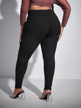 Load image into Gallery viewer, Love God. Store Plus Size Jeans SXY Plus High Waist Ripped Skinny Jeans price
