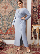 Charger l&#39;image dans la galerie, Love God. Store Plus Size Jumpsuits Plus Ruched Tie Side Jumpsuit price
