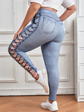 Load image into Gallery viewer, Love God. Store Plus Size Leggings Large Graphic Print Leggings price
