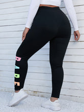 Load image into Gallery viewer, Love God. Store Plus Size Leggings Large Letter Graphic Leggings price
