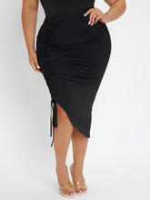 Charger l&#39;image dans la galerie, Love God. Store Plus Size Skirts Large SXY Ruched Drawstring Detail Skirt price
