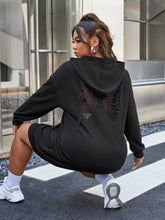 Lade das Bild in den Galerie-Viewer, Love God. Store Plus Size Sweatshirts Plus Butterfly Cut Out Sweatshirt Dress price
