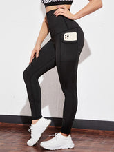 Charger l&#39;image dans la galerie, Love God. Store Women Active Bottoms Wide Waistband Phone Pocket Sports Leggings price
