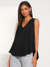 Charger l&#39;image dans la galerie, Love God. Store Women Blouses Black-2 / XS evolu V neck Solid Top price
