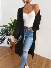 Charger l&#39;image dans la galerie, Love God. Store Women Cardigans Double Pocket Drop Shoulder Duster Cardigan price
