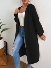 Charger l&#39;image dans la galerie, Love God. Store Women Cardigans Double Pocket Drop Shoulder Duster Cardigan price
