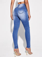 Cargar imagen en el visor de la galería, Love God. Store Women Jeans High Waist Ripped Skinny Jeans price
