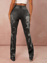 Charger l&#39;image dans la galerie, Love God. Store Women Jeans High Waisted Graphic Ripped Jeans price
