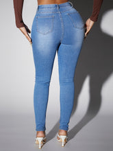 Charger l&#39;image dans la galerie, Love God. Store Women Jeans SXY High Waisted Buttoned Skinny Jeans price
