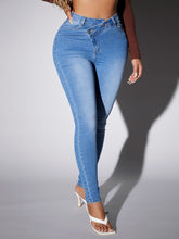 Charger l&#39;image dans la galerie, Love God. Store Women Jeans SXY High Waisted Buttoned Skinny Jeans price
