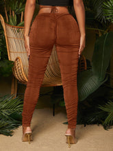 Charger l&#39;image dans la galerie, Love God. Store Women Leggings SXY Cut Out Waist Ruched Leggings price
