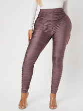 Charger l&#39;image dans la galerie, Love God. Store Women Leggings SXY High Waist Ruched Leggings price
