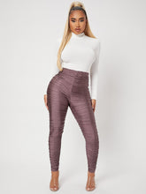 Charger l&#39;image dans la galerie, Love God. Store Women Leggings SXY High Waist Ruched Leggings price
