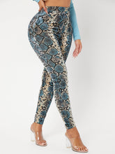 Charger l&#39;image dans la galerie, Love God. Store Women Leggings SXY High Waist Snakeskin Print Leggings price
