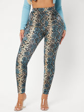 Charger l&#39;image dans la galerie, Love God. Store Women Leggings SXY High Waist Snakeskin Print Leggings price
