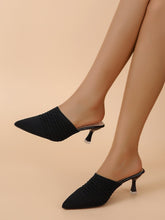 Charger l&#39;image dans la galerie, Love God. Store Women Pumps Point Toe Pyramid Heeled Mule Pumps price
