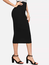 Charger l&#39;image dans la galerie, Love God. Store Women Skirts Elastic Waist Jersey Pencil Skirt price
