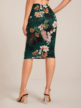 Charger l&#39;image dans la galerie, Love God. Store Women Skirts Floral Print Pencil Skirt price
