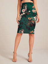 Charger l&#39;image dans la galerie, Love God. Store Women Skirts Floral Print Pencil Skirt price
