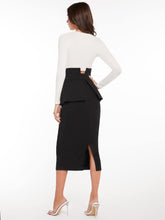 Charger l&#39;image dans la galerie, Love God. Store Women Skirts Zipper Back Split Hem Peplum Skirt price
