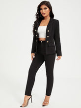 Charger l&#39;image dans la galerie, Love God. Store Women Suit Sets Double Breasted Blazer Tailored Pants price
